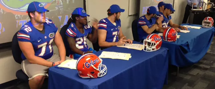 Florida Announces 2014 Football Signing Class
