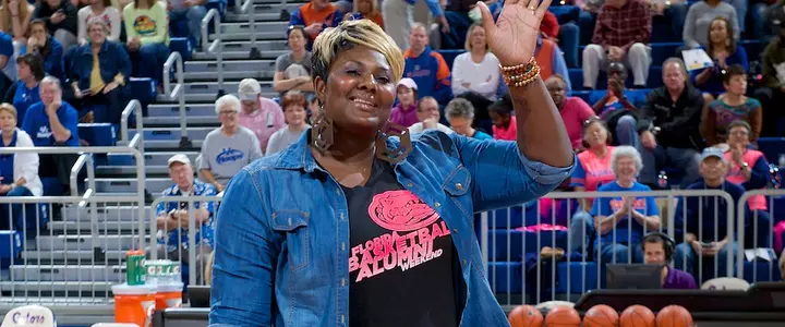 Florida Legend Vanessa Hayden Recognized at Sunday's Game