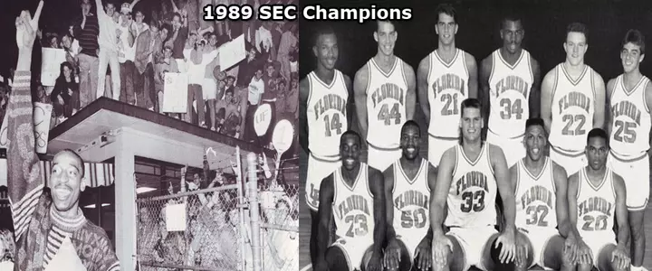 'They Were the First:' Current SEC Champion Gators Welcome Back 1988-89 SEC Champs for LSU Game