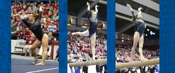 No. 3 Gator gymnastics team loses at No. 4 Alabama Friday