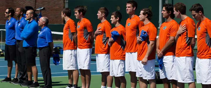 No. 17 Florida Men's Tennis to Host No. 14 Tennessee and No. 16 Georgia