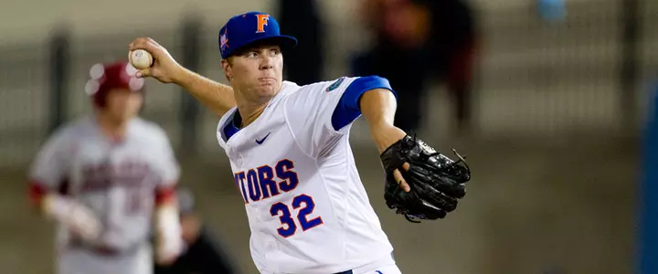 Florida Baseball Holds Off Arkansas, 2-1, To Claim SEC Opener
