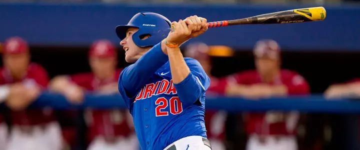 Florida Baseball Clinches Series With 1-0 Victory Over Arkansas