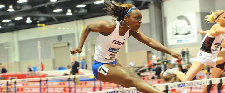 Gators' Brittany Harrell Shatters Pentathlon School Record; Men & Women Finish Third at NCAA Indoors