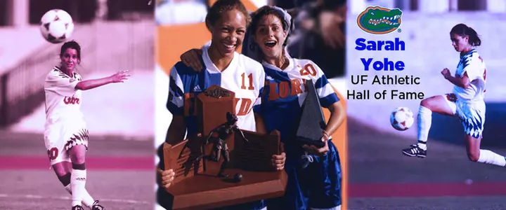 Sarah Yohe joins University of Florida 2014 UF Athletic Hall of Fame