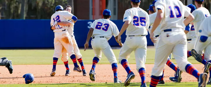 Florida Baseball Completes Sweep of UConn with Third Straight Extra-Inning Win