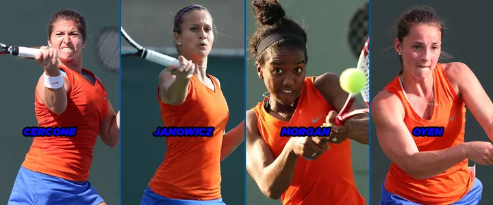 Gator Quartet Honored with SEC Postseason Honors