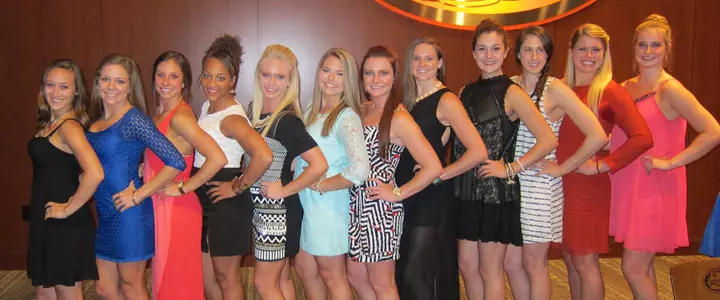 Gymnasts Honored at Team's Annual Awards Banquet