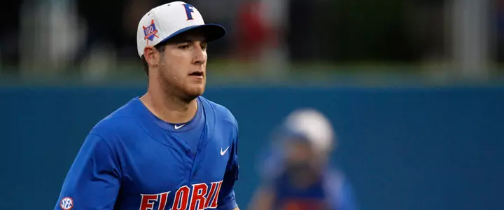 UF Baseball's Aaron Rhodes Named Louisville Slugger National Player of the Week