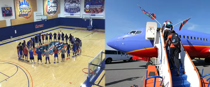 Goodbye Gainesville, Hello Dallas: Gators Arrive at Final Four