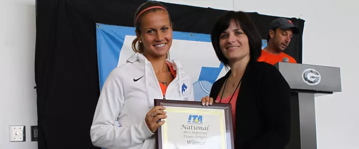 Olivia Janowicz Named ITA National Most Improved Senior of the Year