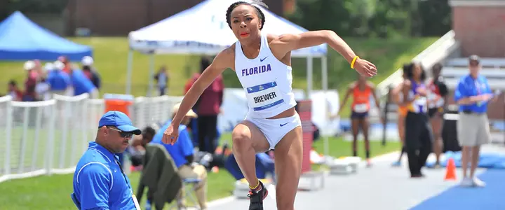 Ciarra Brewer Tabbed SEC Co-Women's Field Athlete of the Year, 22 Gators on 2014 All-SEC Outdoor Teams