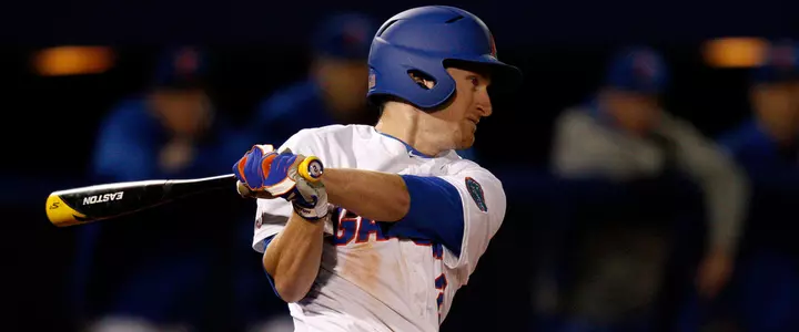 UF Baseball's Casey Turgeon Named NCBWA National Hitter of the Week