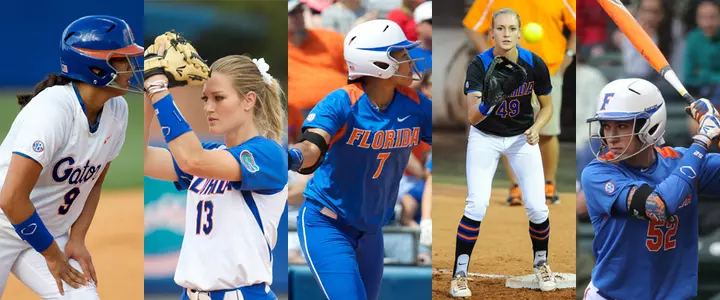 Five Gators Earn All-SEC Softball Accolades