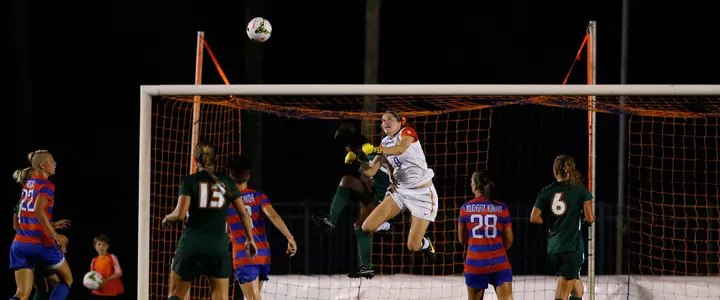 Florida soccer continues home action Sunday versus South Florida; Match at Dizney Stadium