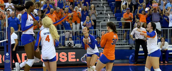 Gators Move to No. 7 in AVCA DI Top-25 Poll, Wise Recaps California & Previews Upcoming Action