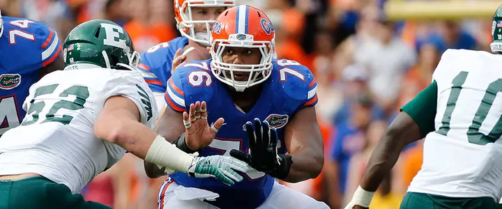 Max Garcia Named SEC Offensive Lineman of the Week