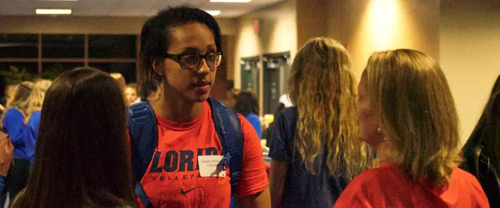 Gator female student-athletes gain sport career insight at Stay in the Game 2015