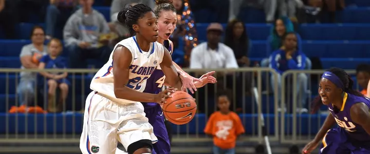 Gators Fall Short in SEC Opener Against LSU, 68-65