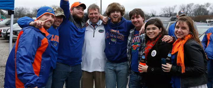 McElwain Makes Friendly Entrance at Birmingham Bowl; Visits Tailgaters at Legion Field