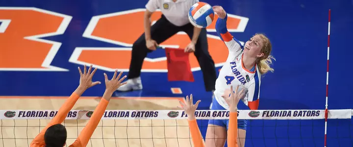 No. 15 Florida Caps Off Home Weekend with Sweep of Vols