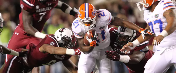 Florida at South Carolina Slated for Noon Kickoff