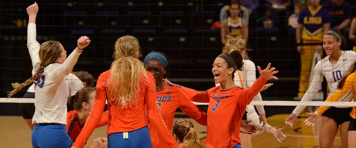 No. 14 Gators Battle on the Bayou, Sweep LSU