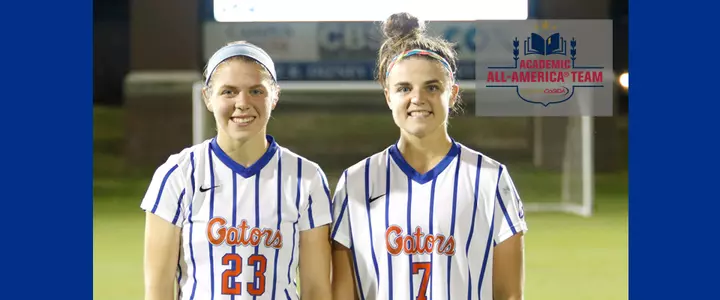 Florida’s Savannah Jordan & Betsy Middleton on CoSIDA Academic All-America Team