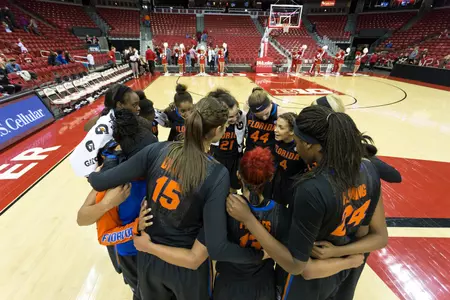 Team huddle