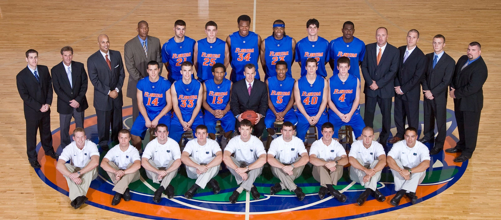 2007-08 Men's Basketball Team Photo