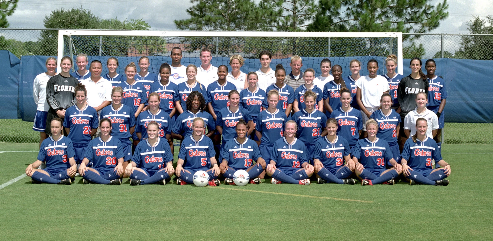 2003 Florida Soccer team photo