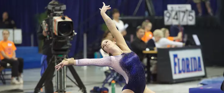 Gator Gymnast Ericha Fassbender is SEC Freshman of the Week