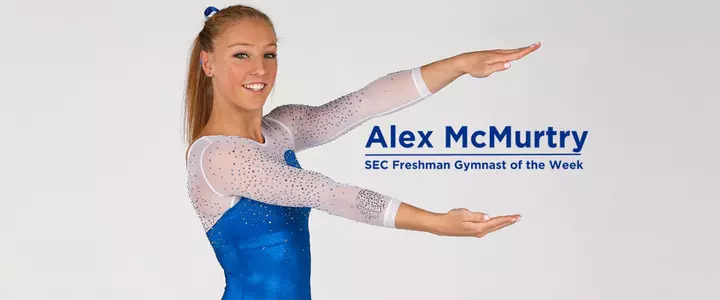 Gator Alex McMurtry is SEC Freshman Gymnast of the Week