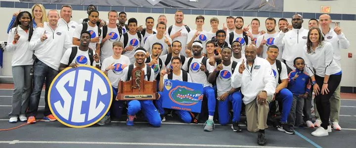 No. 1 Men's Track & Field Wins SEC Indoor Championship, No. 3 Women Secure Runner-Up Finish