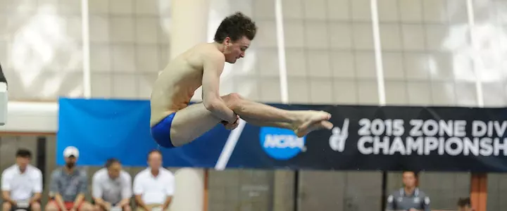 Hernandez, Warner Advance to NCAA Championships on Final Day of Zone Diving Regional