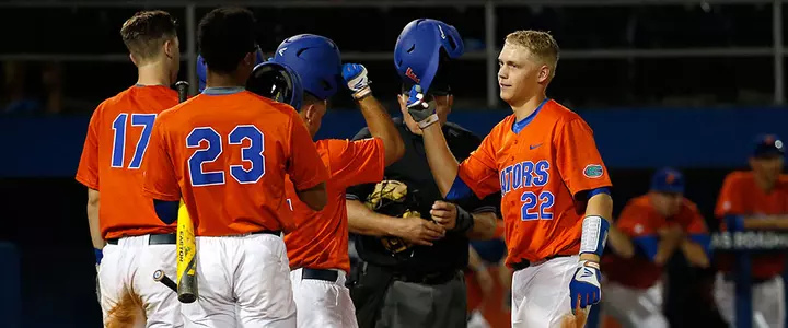 Schwarz Leads No. 3 Florida Past Fairfield, 8-7