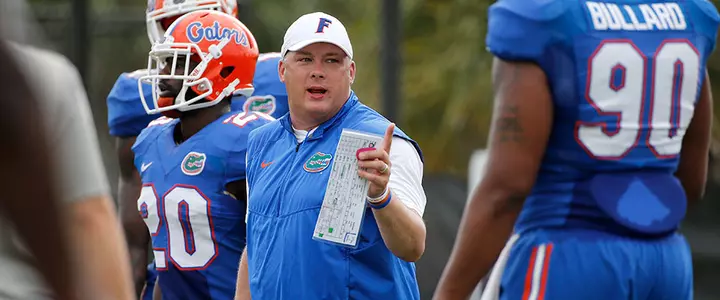 Collins Urges Gators Defense to Get 'Above the Line'