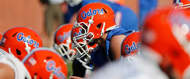 Maximum Reps: Thin Gators Offensive Line Put to Test in Spring Camp
