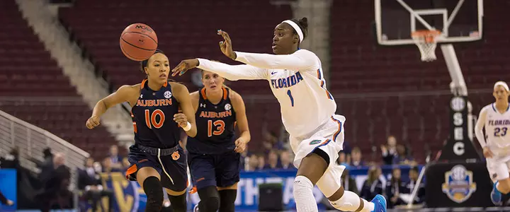 Gators Close Season with SEC Tournament Loss to Auburn
