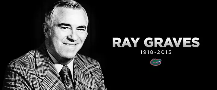 Former Gators Football Coach, Athletic Director Ray Graves Dies at Age 96