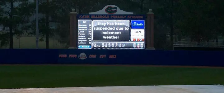 Florida, Georgia to Play Doubleheader Saturday