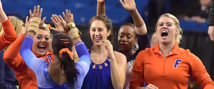 Gator Gymnastics On to NCAA Super Six! Kytra Hunter Shares All-Around Title