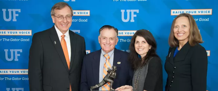 Iconic Spot at Ben Hill Griffin Stadium Renamed Lee Chira Family Heisman Plaza