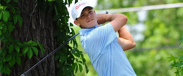 Florida Men’s Golf Opens NCAA Regional in Second Place
