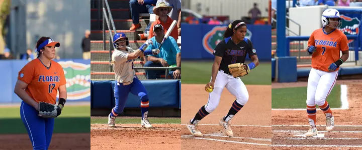 Four Gators Named to NFCA All-Southeast Region Teams