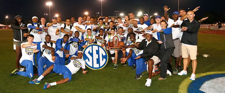 SEC CHAMPS! Gator Men Claim Fifth SEC Outdoor Championship Behind Six Individual Titles