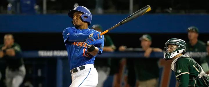 No. 9 Florida Handles USF, 5-1; Pitching Staff Totals 12 Strikeouts
