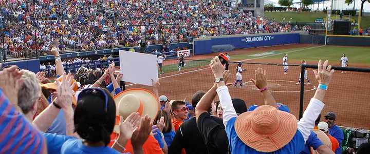 Florida Meets Michigan in Game 1 of WCWS Championship Series