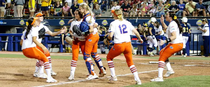 One Win Away: Gators Defeat Michigan in Game 1 of WCWS Championship Series