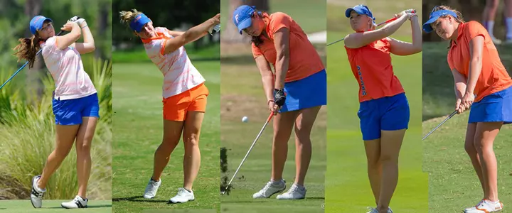 UF Women’s Golf Lands Five on the SEC Academic Honor Roll